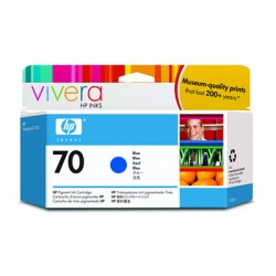 HP 70 C9458A Blue Ink Cartridge 130ml for HP Designjet Z3100 & Z3200