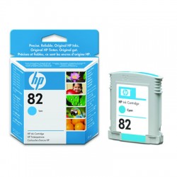 HP No. 82 Dye Ink Cartridge Cyan 28m CH566A for HP Designjet 510