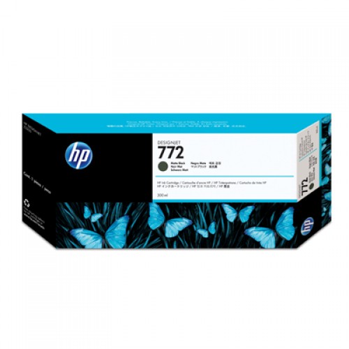 HP 772 CN635A Matte Black Ink Cartridge 300ml for HP Designjet Z5200 & Z5400