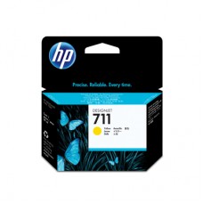 HP CZ136A No. 711 3 x 29ml Yellow Ink Cartridge - Multipack