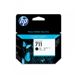 HP CZ133A No. 711 Black Ink Cartridge - 80ml