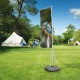 Latex Recycled Polyester Flag 110gsm 3200mm x 25m Roll