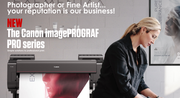 Canon’s new ImagePROGRAF PRO printers could be a godsend for graphic designers, photographic studios and many more buyers Canon’s new ImagePROGRAF PRO printers could be a godsend for graphic designers, photographic studios and many more buyers