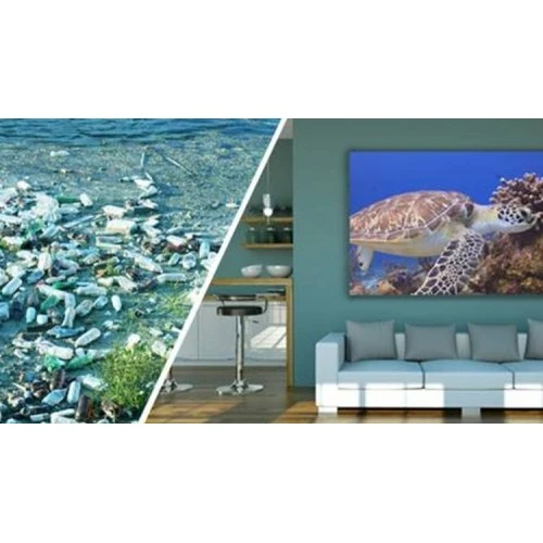 HP Recycled Satin Inkjet Canvas 330gsm 44" 1118mm x 15.2m 4NT73A Roll