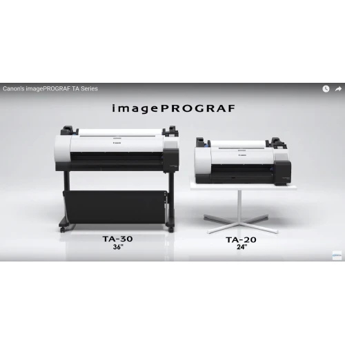 Could the new Canon ImagePROGRAF TA-20 or TA-30 be your workplace’s ideal next large format inkjet printer?