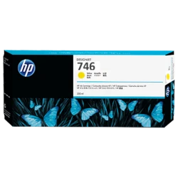 HP 746 300ml Yellow Ink Cartridge for HP Designjet Z6, Z6dr, Z9+ & Z9+dr Printers P2V79A