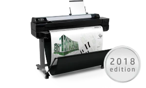 Looking for a versatile and networked wide format printer? Consider the HP DesignJet T520