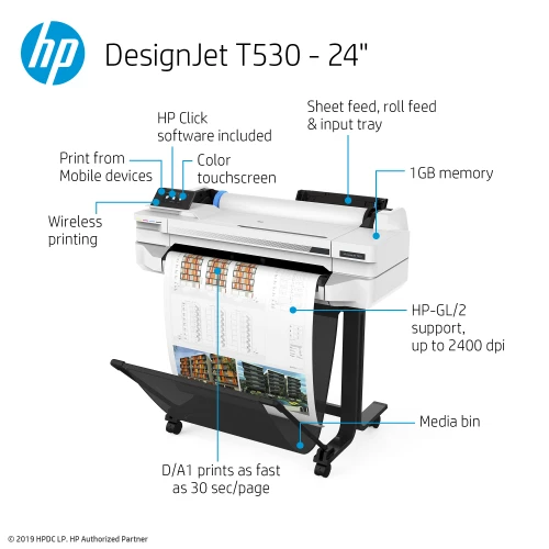 Plotter paper to fit the new HP T530 A1 24” inkjet printer