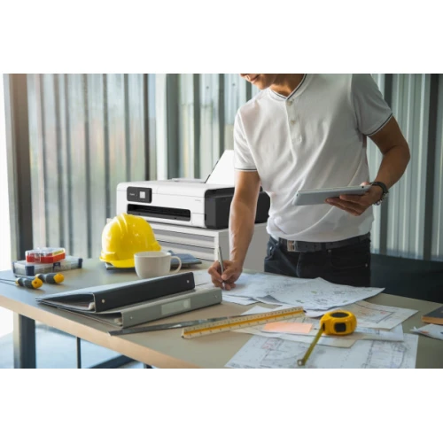 Meet the Canon TC-21, a compact and affordable A1 printer for plans, drawings, and posters