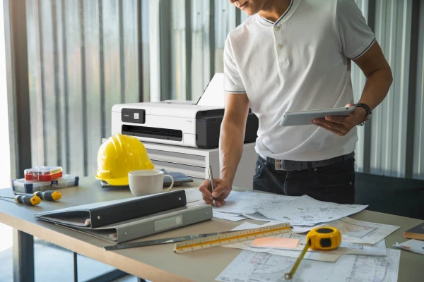 Meet the Canon TC-21, a compact and affordable A1 printer for plans, drawings, and posters