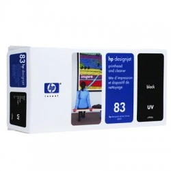 HP 83 C4960A Black Print Head + Cleaner