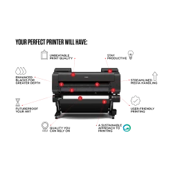 Canon imagePROGRAF Pro 6600 60" 12 Colour Photographic & Fine Art Printer - 6409C003AA