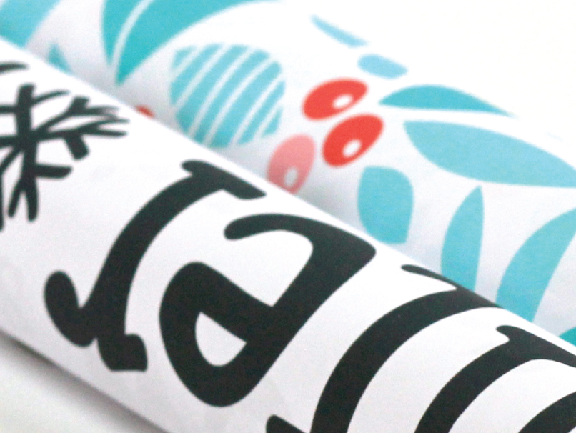 We provide the perfect media for use as customised wrapping paper We provide the perfect media for use as customised wrapping paper